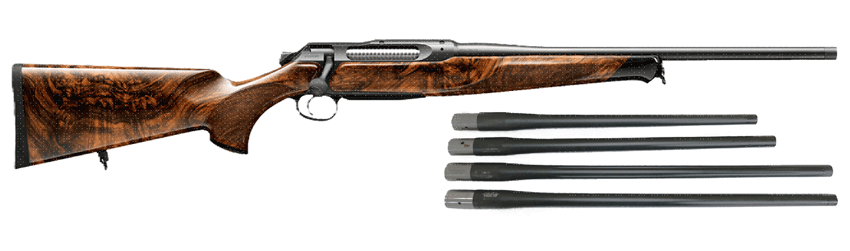 Abb.: Sauer 505 mit Austauschläufen